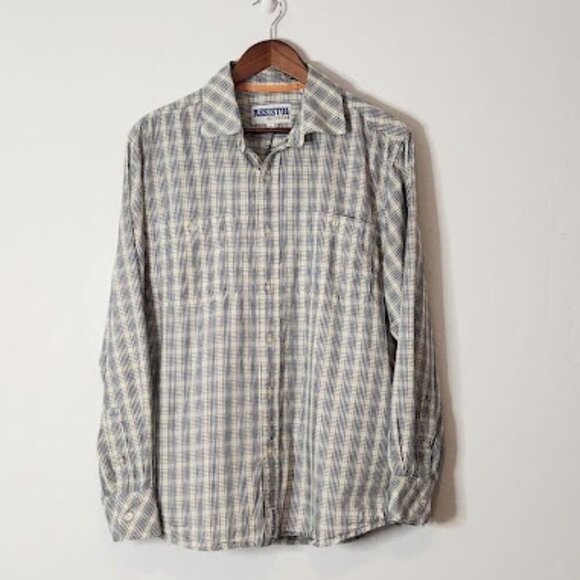 Resistol Other - Resistol Outdoors Men's Long Sleeve Button-down Shirt Size Large
